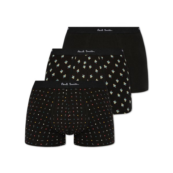 25SS 로봇 로고 3 PACK 언더웨어 M1A 914 P3PK69 1A