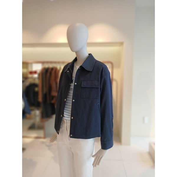 [여주점] 씨씨콜렉트 카라배색루즈핏점퍼 E262msj133