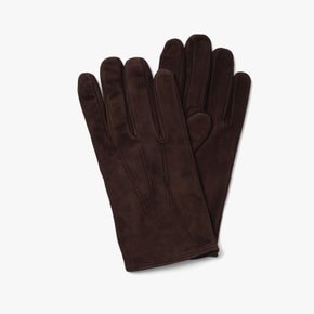 (샌프란시스코마켓 )(MEROLA GLOVES)SUEDE(CASHMERE LINING) GLOVES DARK BROWN / MVF2M80001A51