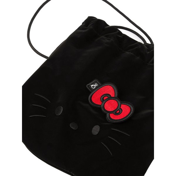 Lucky Hello Kitty Ribbon Embroidery Wappen