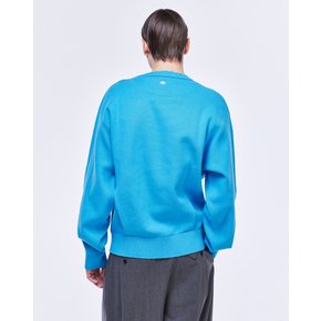 [파주점] 지제로 엠블럼 크루넥 니트 SH2KT802BL