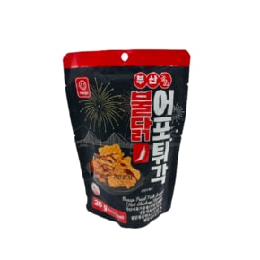 부산 어포튀각 불닭 새우맛 26g1팩 주전부리 간식 간단안주