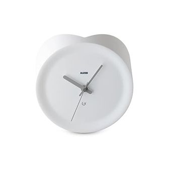  독일 알레시 벽시계 Alessi GIA21 W Edge Clock AA8 Thermoplastic Resin White 21 x cm 1336565