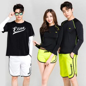 비치웨어 커플래시가드 레쉬 래쉬 빅사이즈 남성 여성 수영복 비치바지 집업 긴팔 반팔 레깅스 아쿠아슈즈