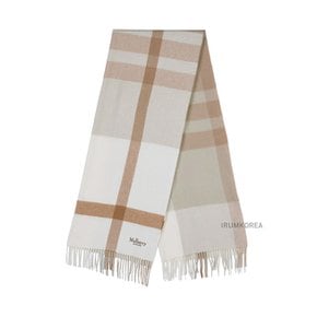 FW25 여성 라지 체크 울 머플러 VS4295 889 E640 119262