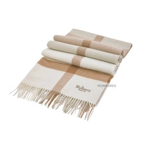 FW25 여성 라지 체크 울 머플러 VS4295 889 E640 119262