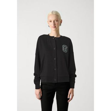 갭 4987316 GAP LOGO CROPPED CARDIGAN - Zip-up sweatshirt true black