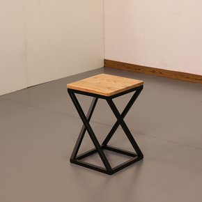 버케 철제 원목 식탁 의자