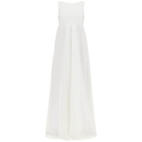 Sleeveless dress ESCHILO BIANCO SETA