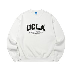 남여공용 UCLA 로고 프린트 기모 스웨트 셔츠(UZALT91)