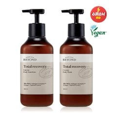 비욘드 토탈리커버리 크리미 바디워시 500ml + 바디에멀전 500ml