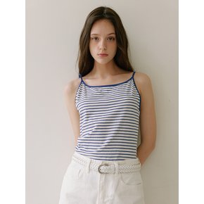 Stripe Cotton Sleeveless - Blue