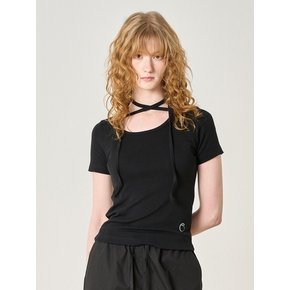 Ribbon String Ts_Black