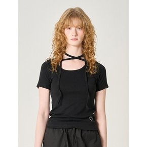 Ribbon String Ts_Black