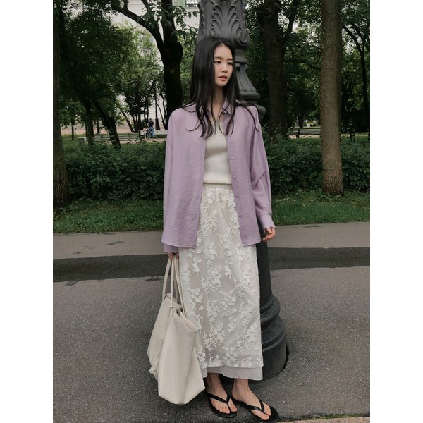 Lavender Layered Shirt_Purple