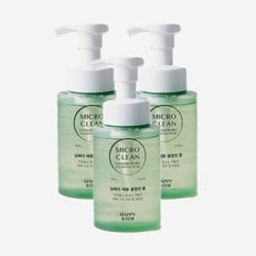  [엘루맘] 해피바스 마이크로 클린 솝베리 버블 클렌징폼 300ml 3개