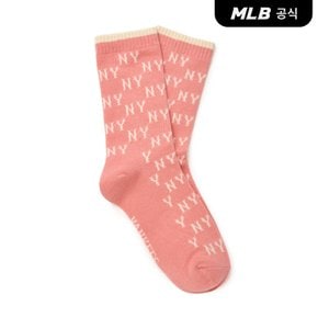 [코리아공식] 클래식 모노그램 양말 NY (Pink)