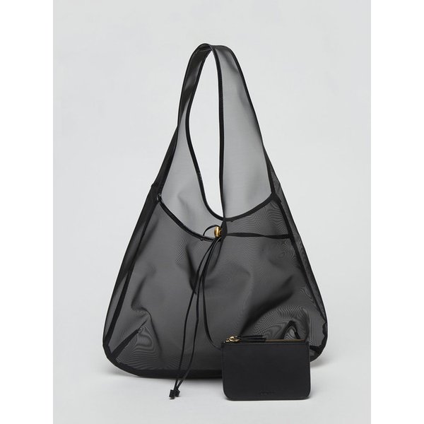 Luv basket bag(Mesh black)