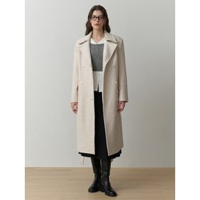 Note double wool coat (ivory)