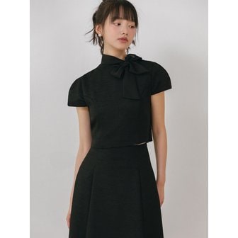 가니송 Bridal Noir Tweed Two-piece_black