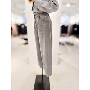 [파주점] [더아이잗컬렉션]절개 포인트 와이드 데님 팬츠 CS3B0SLD11