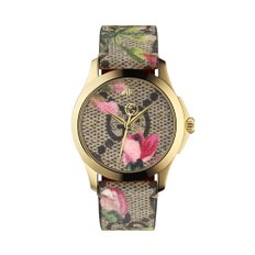 YA1264038A G타임리스 여성 가죽 쿼츠 38mm