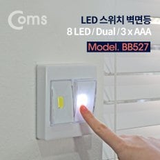 LED 스위치 벽면등(Switch Light) 사각 BB527