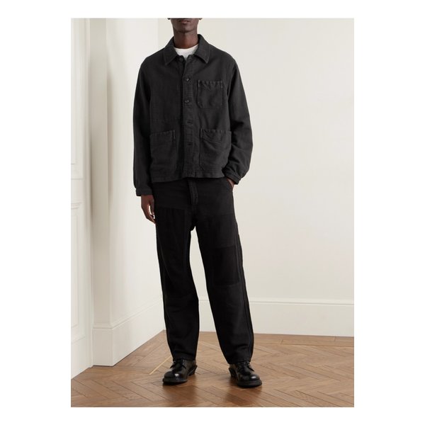 트레베일 가먼트 다이 몰스킨 재킷 블랙 46376663162858737