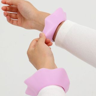  손목 세안밴드 팔목 손목 소매 젖음 방지 세안 세수 실리콘 팔찌
