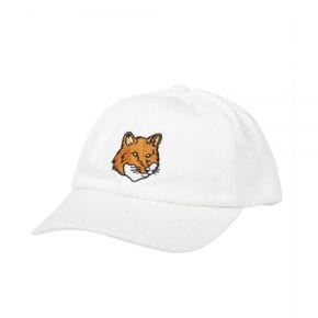 메종키츠네 Large Fox Head Embroidery Cap (LM06103WW0087-P100) (폭스헤드 패