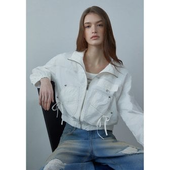 에고이스트 [시흥점] 여성 밑단 밴딩 아웃포켓 점퍼 (ES2TZ802)