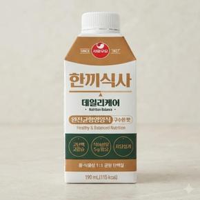한끼식사 데일리 케어 구수한 맛 190ml 18개+18개