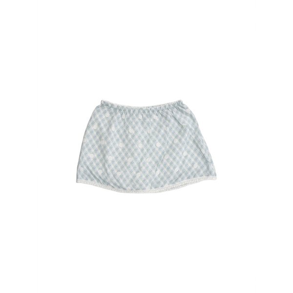 MIXED PATTERN SKIRT_BABY BLUE