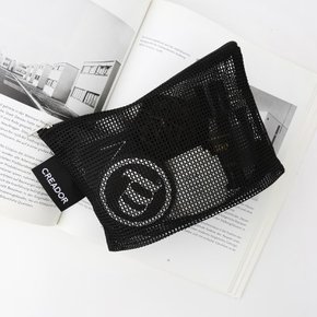 mesh zipper pouch (L size)