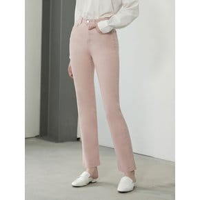 W1029 COTTON SLIM STRAIGHT PANTS_PINK