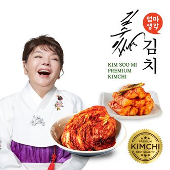  G김수미엄마생각김치[더프리미엄in장수]전라도포기8kg+총각2kg(10kg)