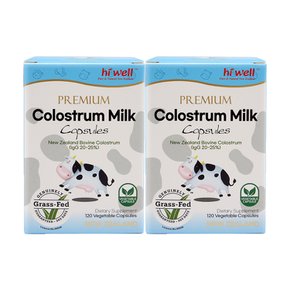 하이웰 프리미엄 초유 Colostrum 500mg 120정 2개