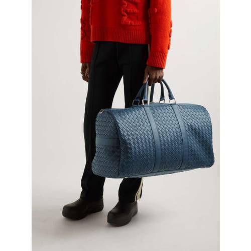 [해외배송] BOTTEGA VENETA 인테르치아토 레더 더플 백 650066V2E41 B0080059375