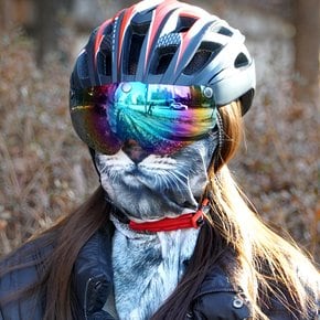 자전거 오토바이 자외선차단 남성 여성 스포츠 마스크 스카프 얼굴가리개 동물시리즈 C73