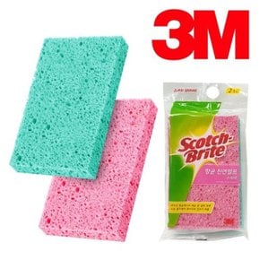 3M 0971 항균 천연펄프 수세미 2입_WE3D3D1