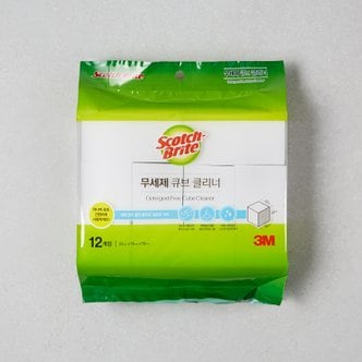 3M 무세제 큐브 크리너 12EA