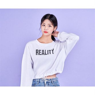 반에이크 [반에이크오] REALITY 티셔츠 [WHITE] (OB02TSM202Z)