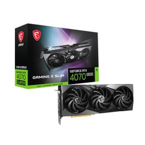 MSI 지포스 RTX 4070 SUPER 게이밍 X 슬림 D6X 12GB 트라이프로져3