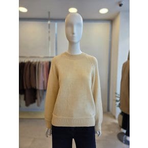 [여주점] [더 아이잗] 여성 래글런 케이블 포인트 풀오버 니트(IRCM1PO891)