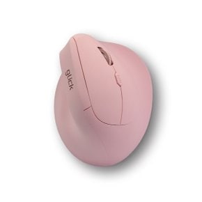 지클릭커 OFFICEPRO ERGO 버티컬 무소음 인체공학 블루투스 무선 OP70 (핑크)
