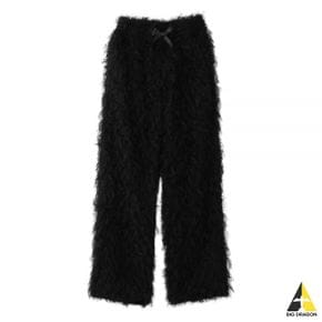 NEEDLES 니들스 String Easy Pant - PER Argyle Fringe Jq. BLACK (NS122) (스트링 이지 팬츠)