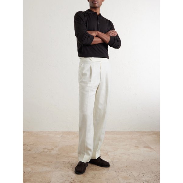 벨퍼 슬림핏 울 폴로 셔츠 46376663163072993