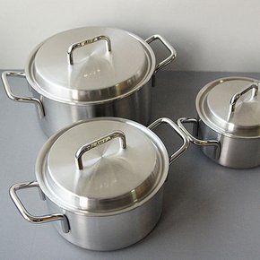 국산 AMT 인덕션 IH 양수 냄비 3size