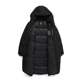 [기존가 439000원] N244UDW860 카이만 프로 롱기장 구스 다운 점퍼 CARBON BLACK