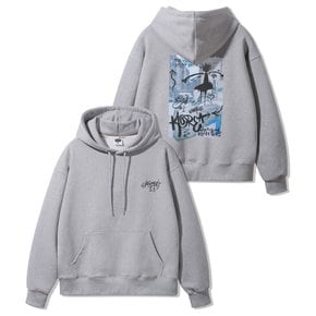 SKATER 오버핏 후드티 AVH295 (2 COLOR)